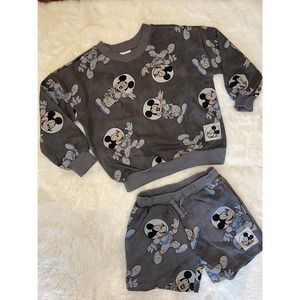 Disney Mickey Astronaut 4T Sweatshirt Set